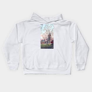 ST JOHNS CHURCH WAPPING LONDON AT SUNRISE Kids Hoodie